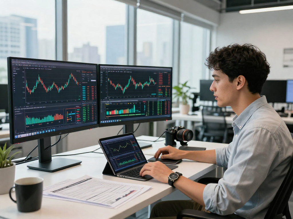 Análisis de tendencias de Immediate Edge en un moderno espacio de trabajo.