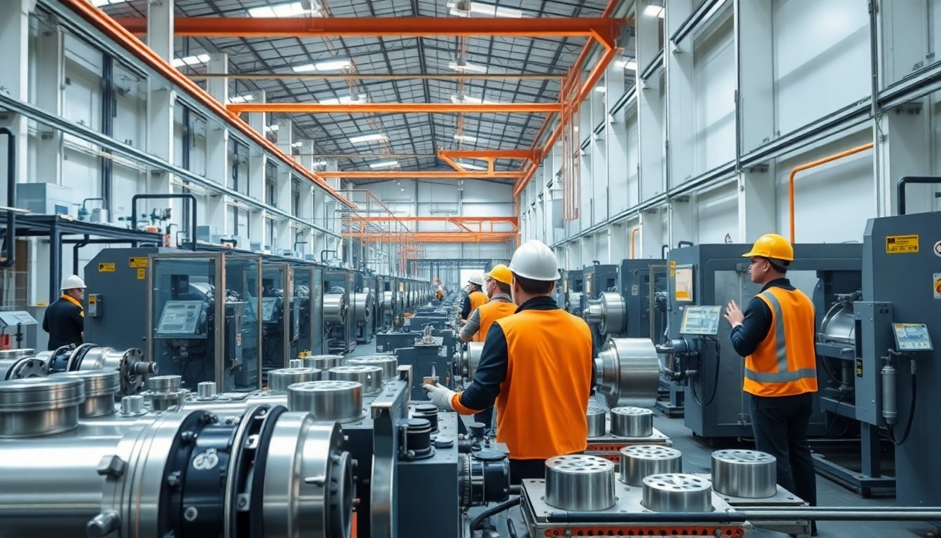 Precision die casting Malaysia showcased in an advanced manufacturing facility with skilled workers and cutting-edge machinery.