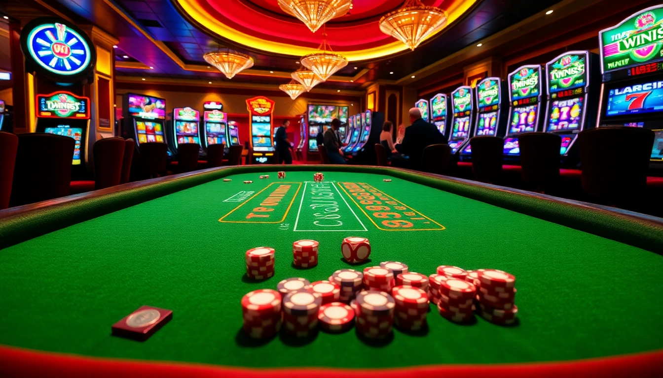 Experience the excitement of baccarat at sky88 com, where luxury meets winning potential with vibrant casino elements.