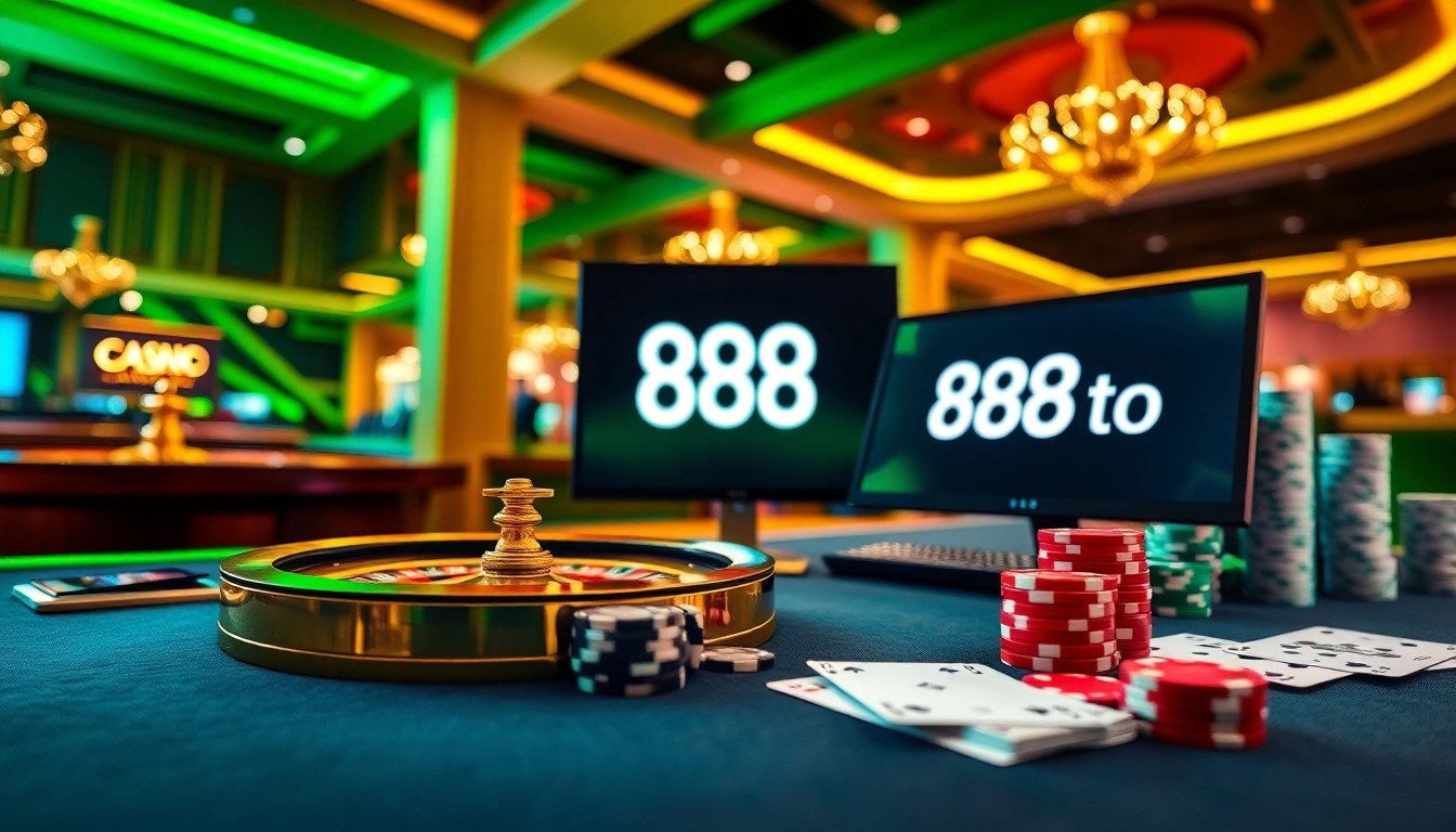 Engage with the 888to game for an immersive online casino experience filled with excitement and winning possibilities.