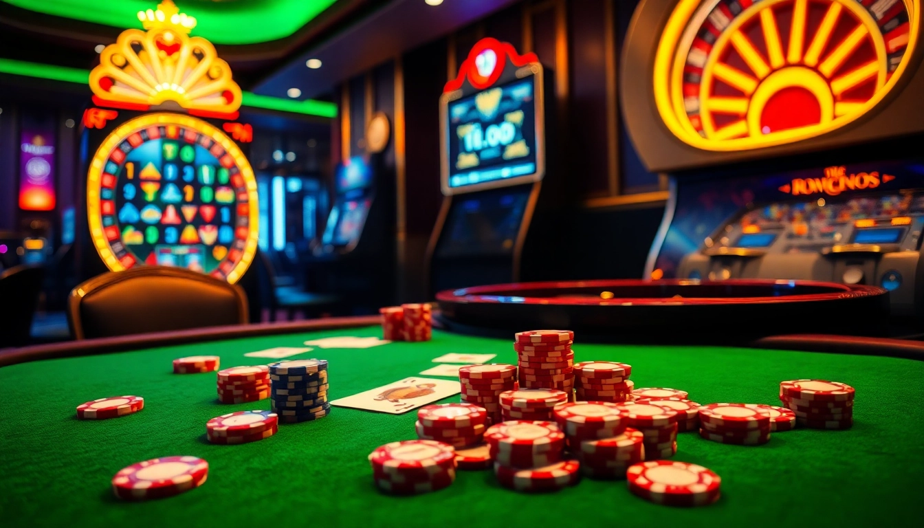 Players enjoying poker at a glamorous casino table, embodying the excitement of 789club.