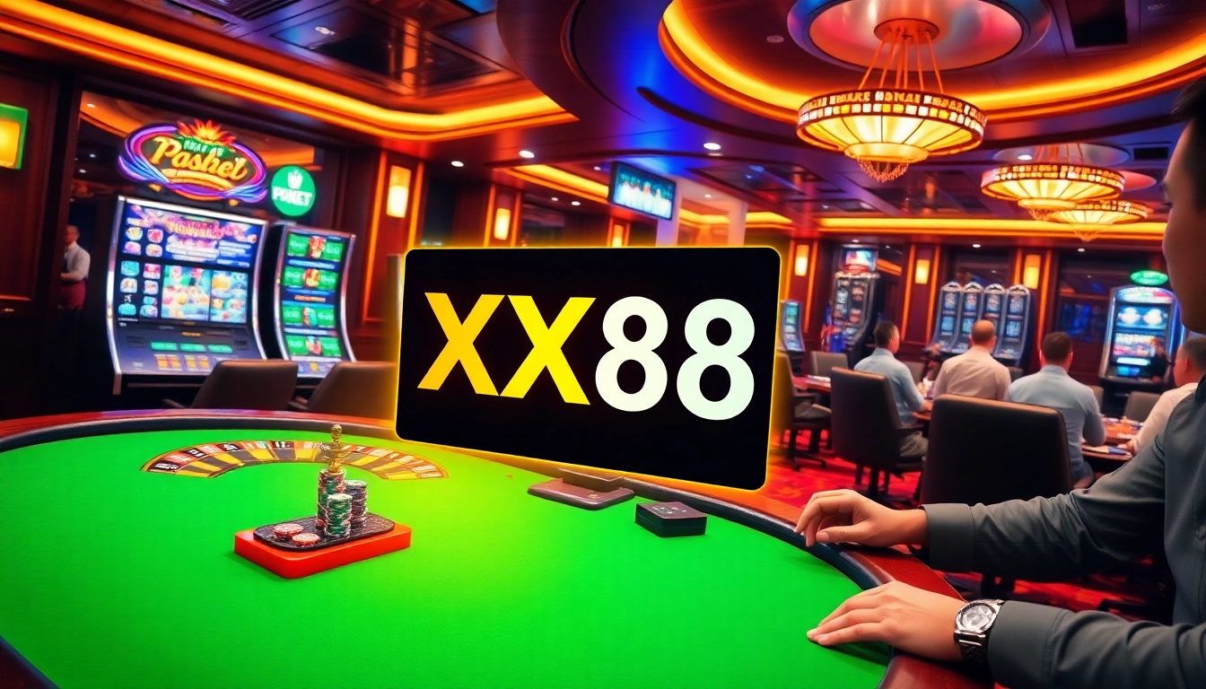 Experience the thrill of winning at XX88's vibrant casino with dynamic games.