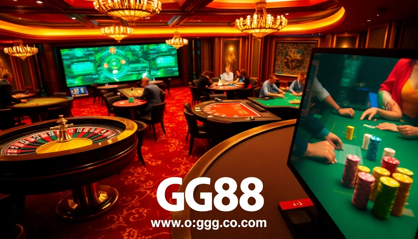 Experience the excitement of gambling at https://gg88.co.com/ with vibrant casino tables and engaging games.