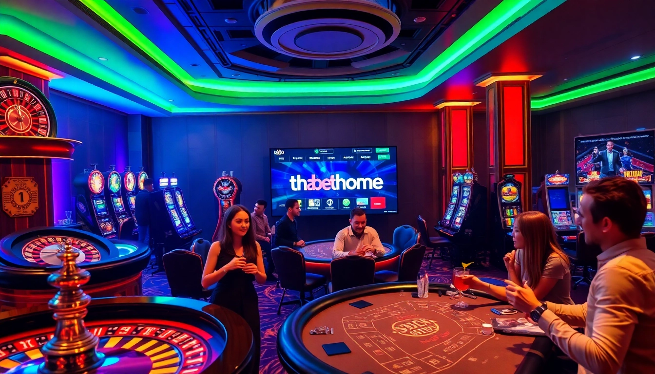 Experience luxury gaming at https://thabethome.com/ with thrilling poker and blackjack tables.