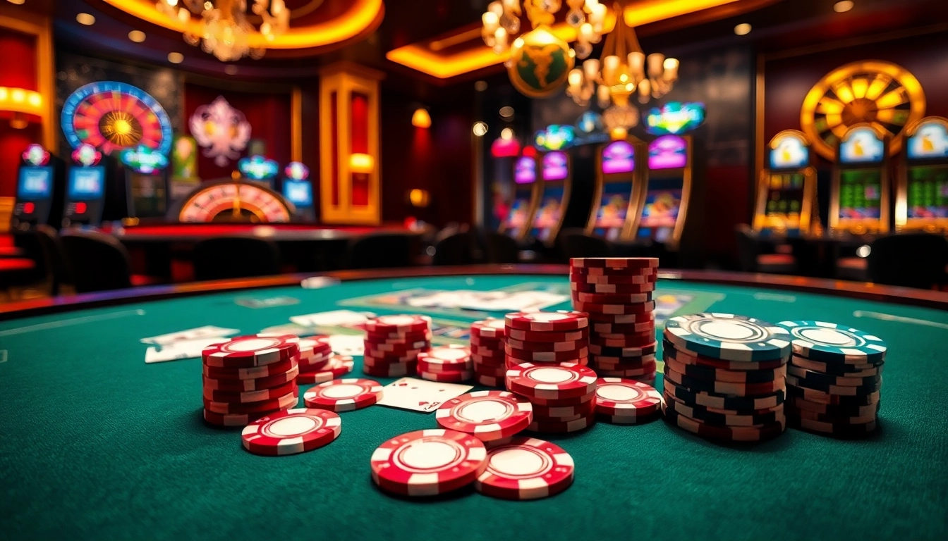 Experience the thrill of gambling at 8kbet vip with luxurious tables and vibrant action.
