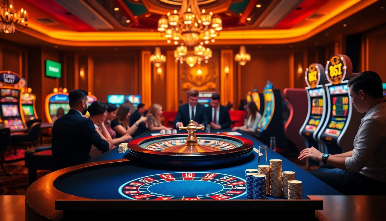 Experience the thrill of gaming at 88i, where players enjoy diverse online casino tables and slot machines.