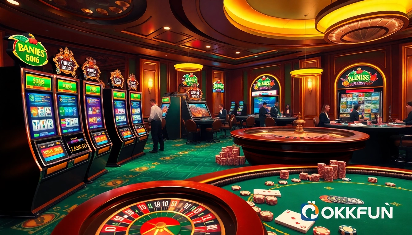 Experience the thrill of nhà cái OKFUN with exciting casino games and lively interactions.