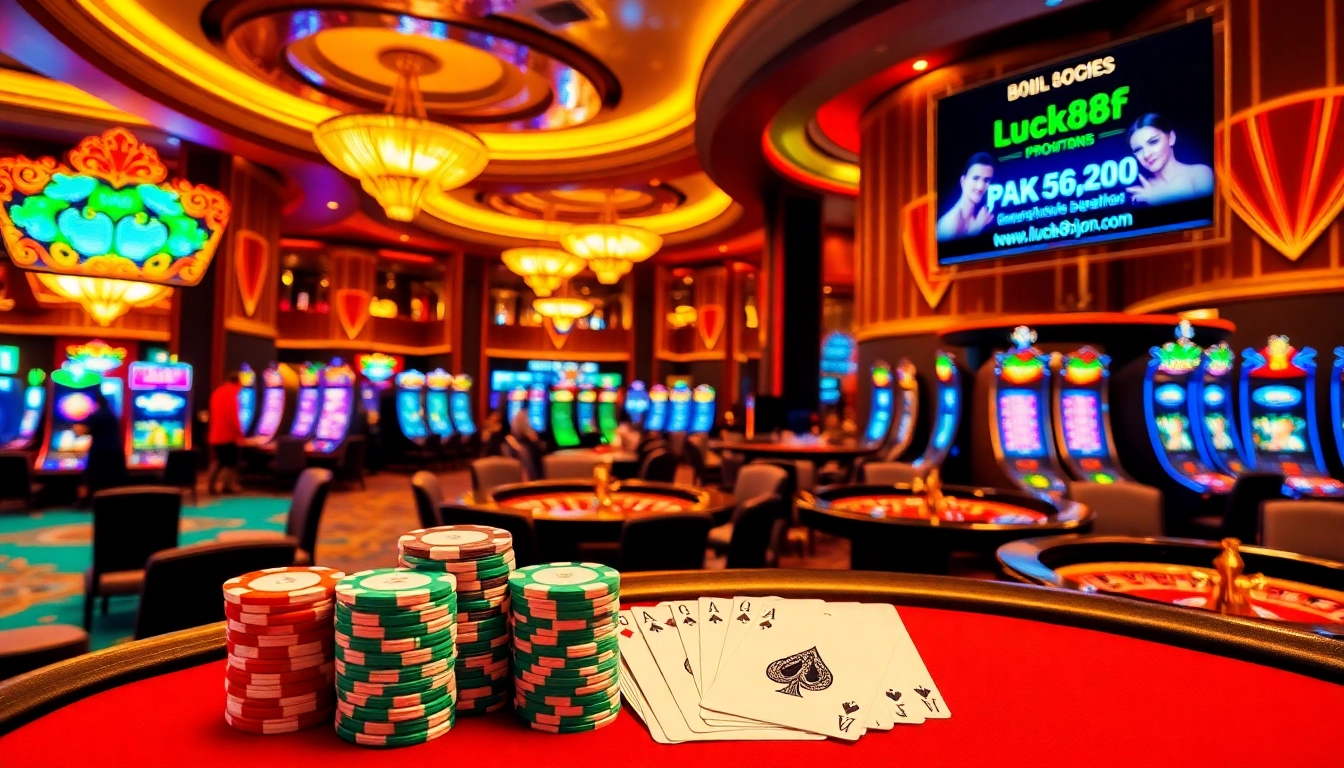 Experience thrilling gameplay at https://luck8f.jpn.com/ with vibrant casino excitement.