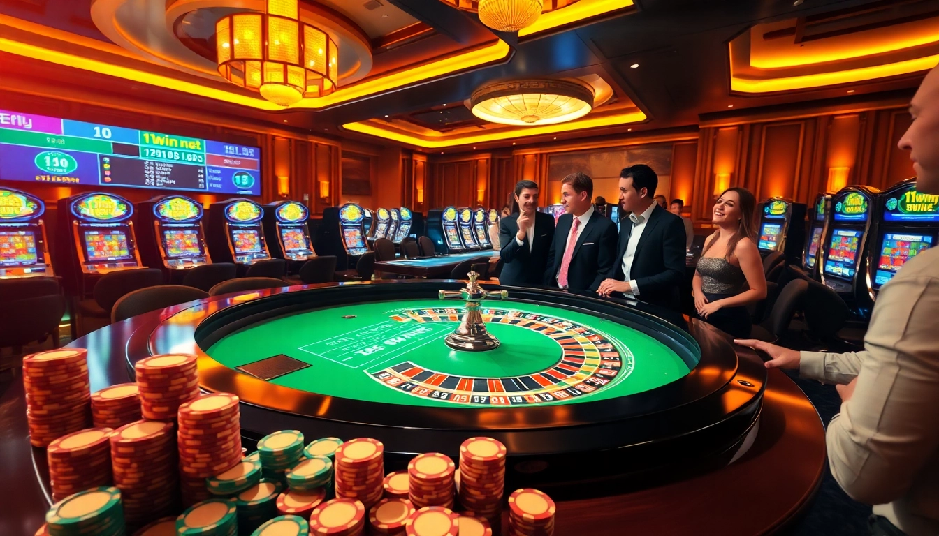 Experience the thrill of betting at 11win net with lively casino tables, professional players, and high-stakes action.