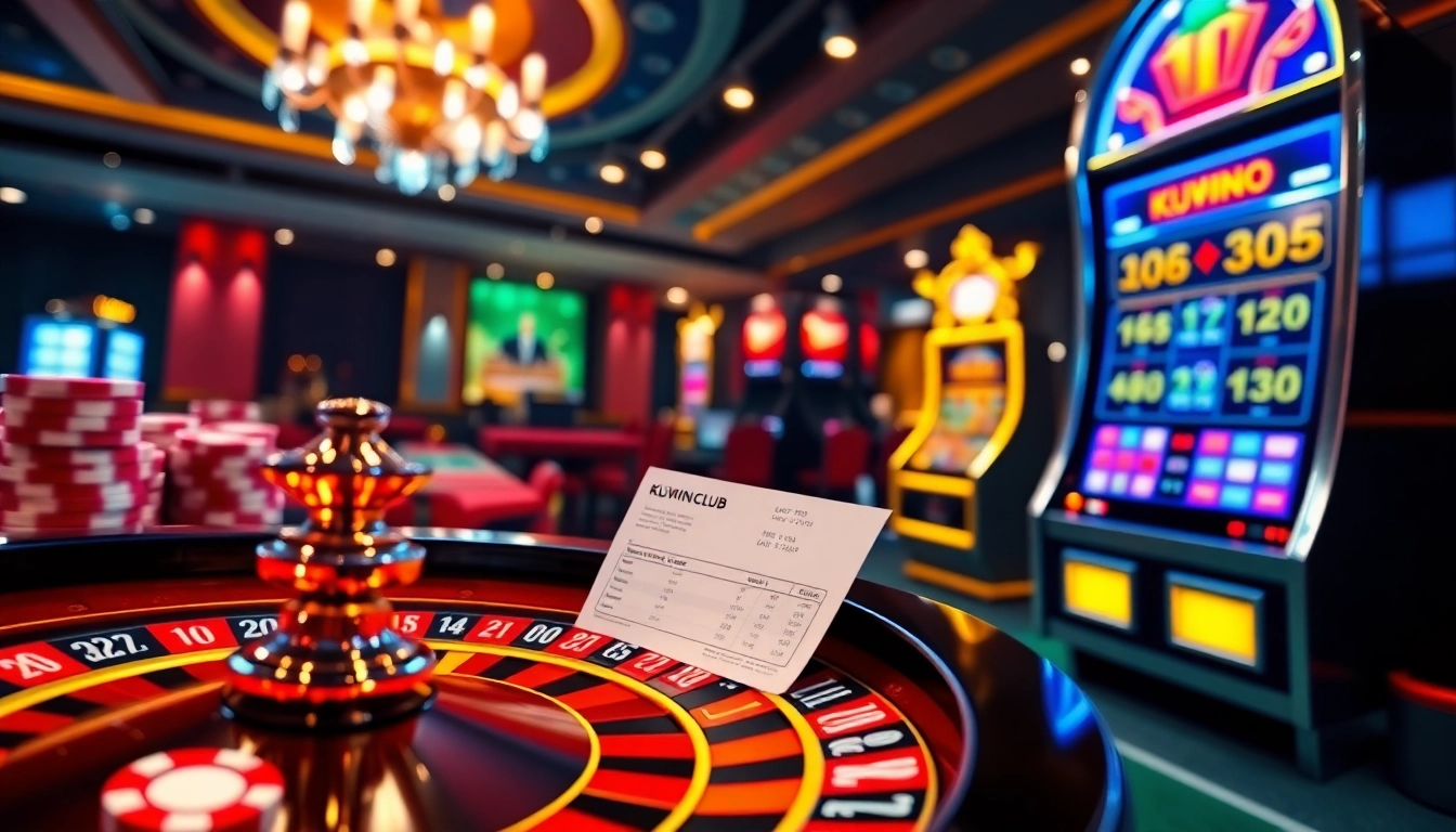 Experience high-stakes gaming at https://kuwin1.club/ featuring vibrant table games and luxury slot machines.