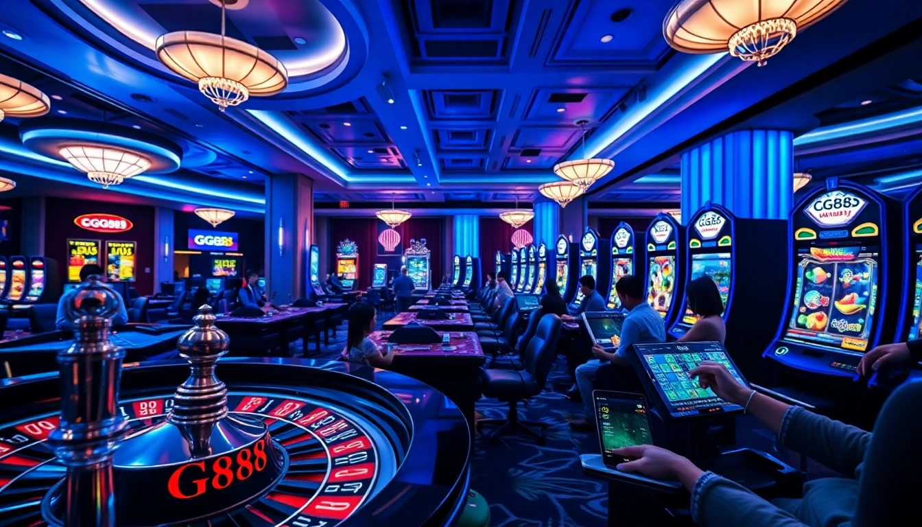 Experience the thrills of online gaming at GG88 with vibrant visuals and dynamic gameplay.