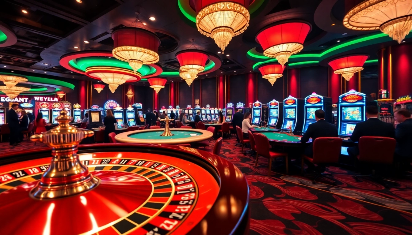 Experience the thrill of high-stakes gambling at https:/cm88.bz/ with vibrant casino action and luxurious settings.