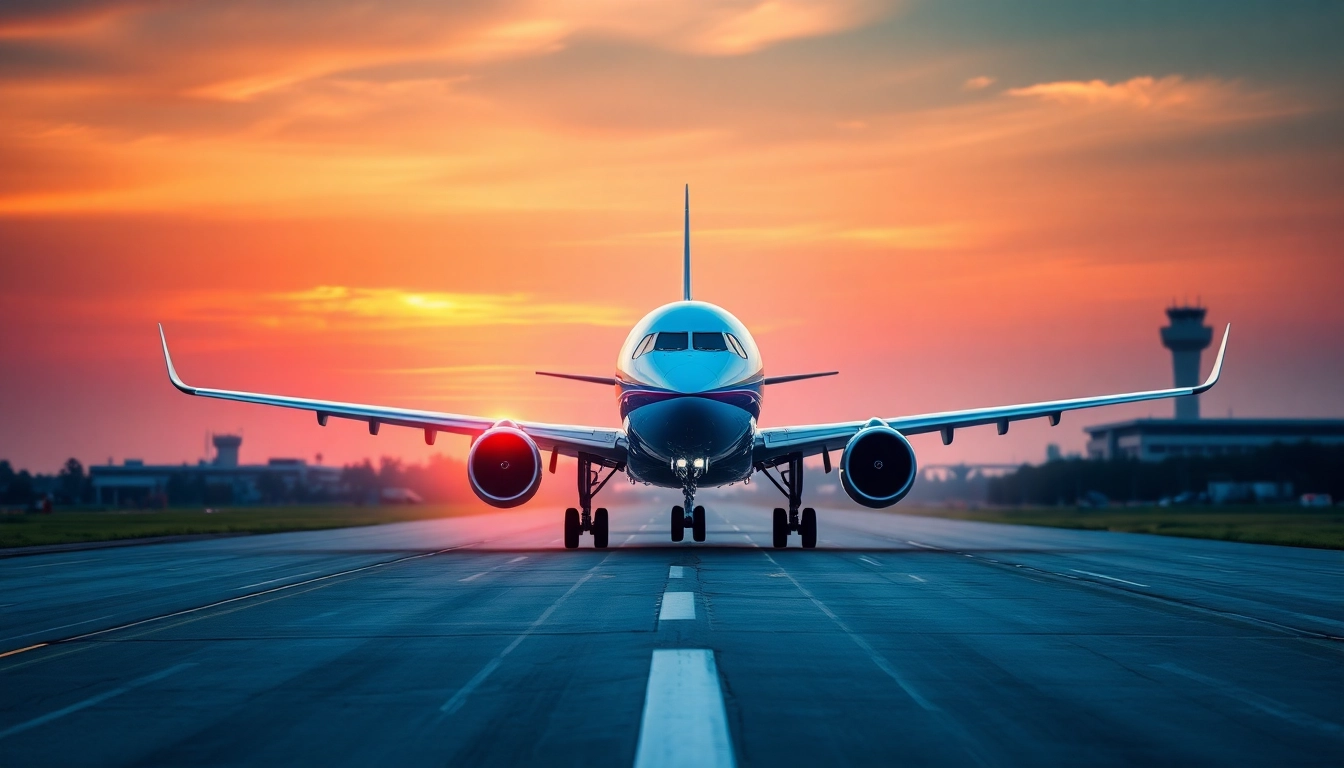 Live flight VN168 taking off from Da Nang Airport at sunrise, showcasing vibrant colors and excitement.