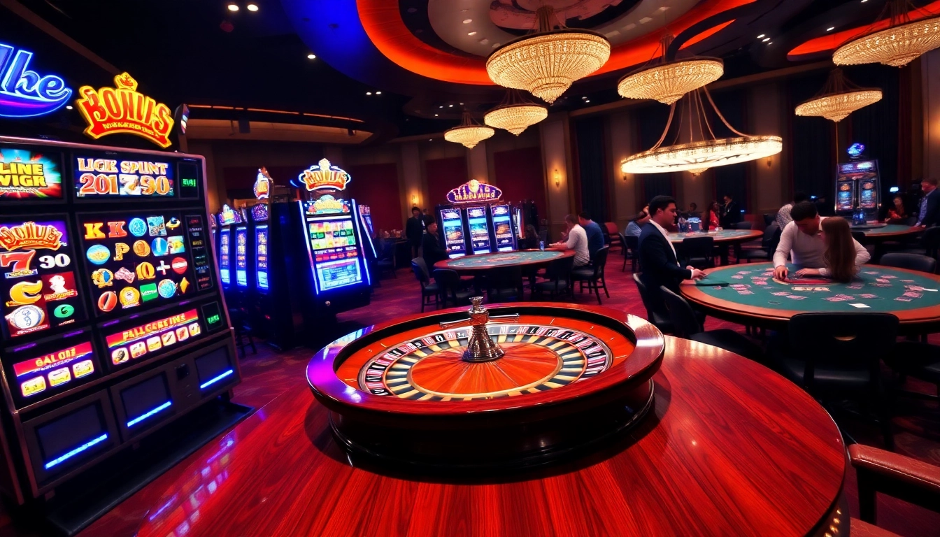 Enjoy an exciting gaming night at http://luck8f.cn.com/ with vibrant slot machines and thrilling roulette games.