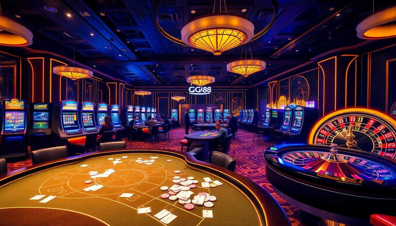 Experience luxury and excitement at GG88 casino with vibrant tables and thrilling games.
