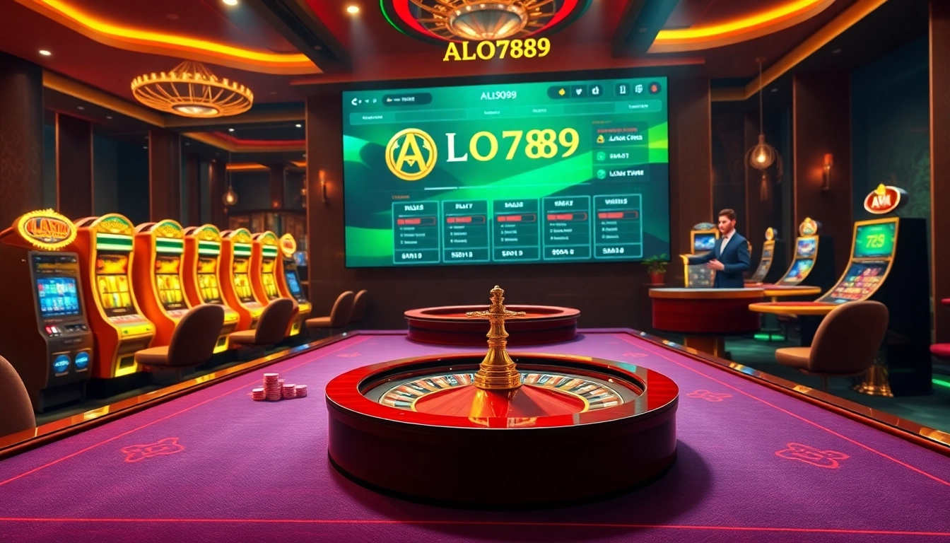 Experience ALO789 APK's thrilling online gambling with vibrant casino visuals and engaging gameplay.