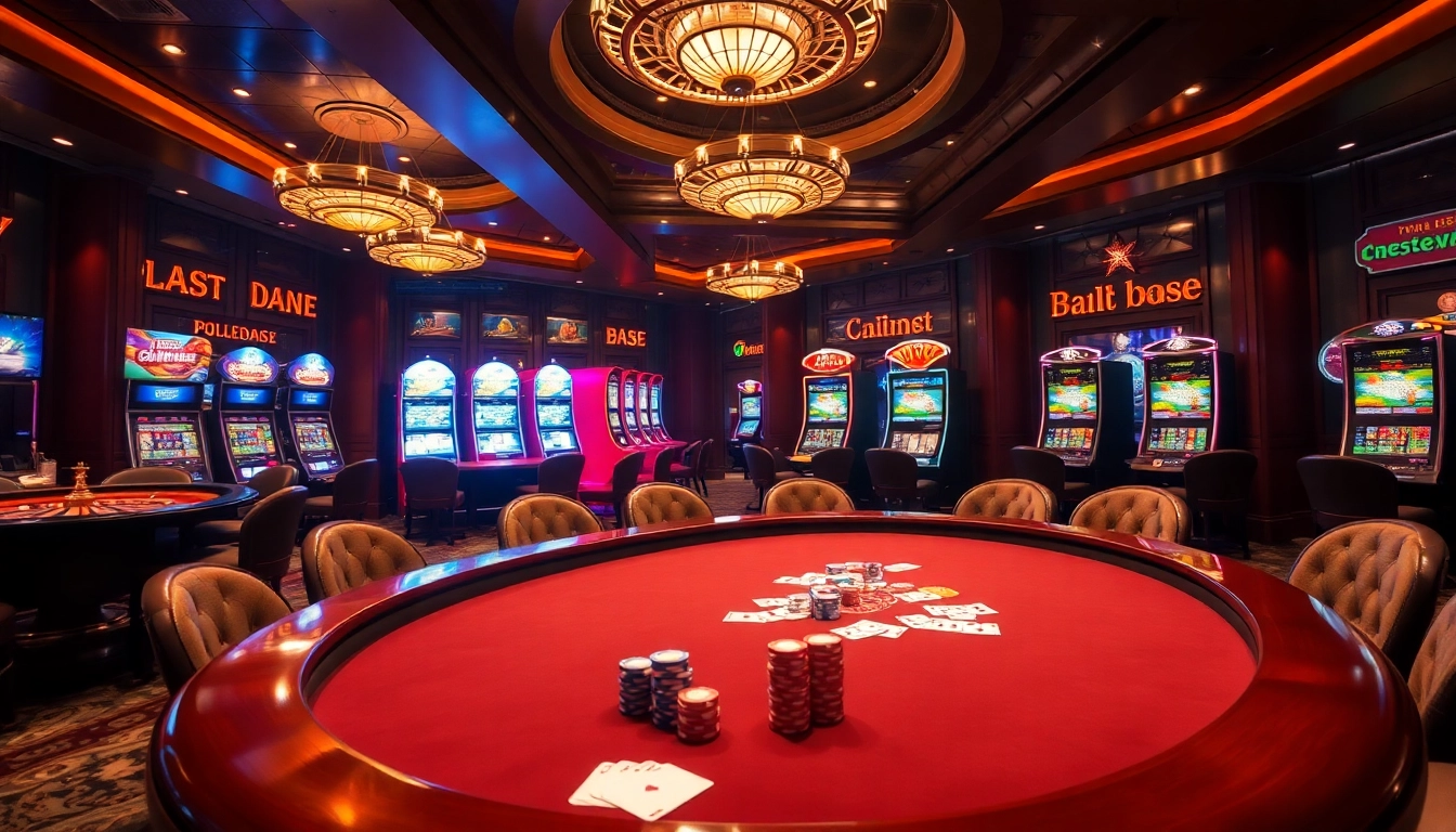 Experience the excitement of gambling at http://hrnikd.sa.com with vibrant casino visuals, including slots and poker tables.